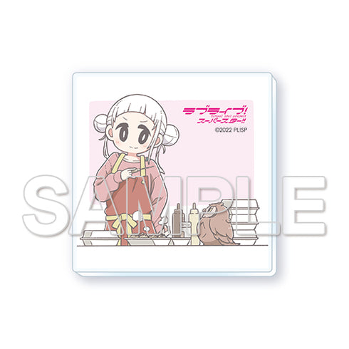 『ラブライブ!スーパースター!!』ちょこっとリエラ アクリルバッジ 嵐千砂都